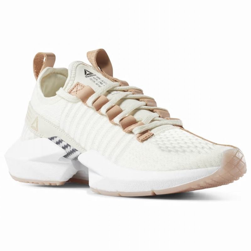 Pantofi Sport Reebok Sole Fury Lux Dama Albi/Maro/Negrii Romania LM2040PM